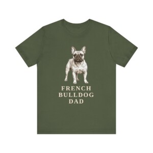 French Bulldog Dad Shirt, Vintage Dog Sketch Tee, Dog Dad Gift