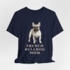 French Bulldog Mom Shirt, Vintage Dog Sketch Tee, Dog Mom Gift