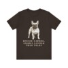 French Bulldog Humor Shirt, Vintage Dog Sketch Tee, Dog Humor Gift