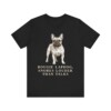 French Bulldog Humor Shirt, Vintage Dog Sketch Tee, Dog Humor Gift
