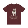 French Bulldog Humor Shirt, Vintage Dog Sketch Tee, Dog Humor Gift