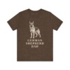 German Shepherd Dad Shirt, Vintage Dog Sketch Tee, Dog Dad Gift