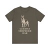 German Shepherd Dad Shirt, Vintage Dog Sketch Tee, Dog Dad Gift