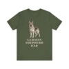 German Shepherd Dad Shirt, Vintage Dog Sketch Tee, Dog Dad Gift