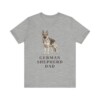 German Shepherd Dad Shirt, Vintage Dog Sketch Tee, Dog Dad Gift