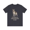 German Shepherd Dad Shirt, Vintage Dog Sketch Tee, Dog Dad Gift
