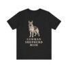 German Shepherd Mom Shirt, Vintage Dog Sketch Tee, Dog Mom Gift