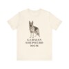 German Shepherd Mom Shirt, Vintage Dog Sketch Tee, Dog Mom Gift