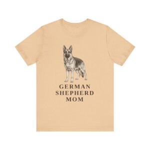 German Shepherd Mom Shirt, Vintage Dog Sketch Tee, Dog Mom Gift