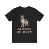 German Shepherd Humor Shirt, Vintage Dog Sketch Tee, Dog Humor Gift