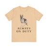 German Shepherd Humor Shirt, Vintage Dog Sketch Tee, Dog Humor Gift