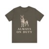 German Shepherd Humor Shirt, Vintage Dog Sketch Tee, Dog Humor Gift