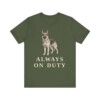 German Shepherd Humor Shirt, Vintage Dog Sketch Tee, Dog Humor Gift