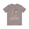 German Shorthaired Pointer Dad Shirt, Vintage Dog Sketch Tee, Dog Dad Gift