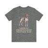 German Shorthaired Pointer Dad Shirt, Vintage Dog Sketch Tee, Dog Dad Gift