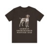 German Shorthaired Pointer Dad Shirt, Vintage Dog Sketch Tee, Dog Dad Gift