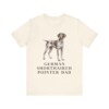 German Shorthaired Pointer Dad Shirt, Vintage Dog Sketch Tee, Dog Dad Gift