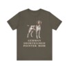 German Shorthaired Pointer Mom Shirt, Vintage Dog Sketch Tee, Dog Mom Gift