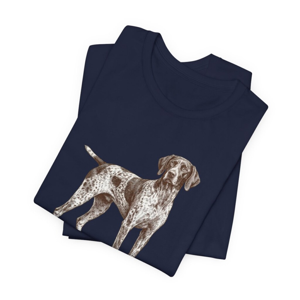 German Shorthaired Pointer Mom Shirt, Vintage Dog Sketch Tee, Dog Mom Gift