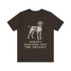 German Shorthaired Pointer Humor Shirt, Vintage Dog Sketch Tee, Dog Humor Gift