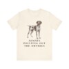 German Shorthaired Pointer Humor Shirt, Vintage Dog Sketch Tee, Dog Humor Gift