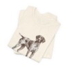 German Shorthaired Pointer Humor Shirt, Vintage Dog Sketch Tee, Dog Humor Gift