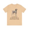 German Wirehaired Pointer Dad Shirt, Vintage Dog Sketch Tee, Dog Dad Gift