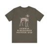 German Wirehaired Pointer Dad Shirt, Vintage Dog Sketch Tee, Dog Dad Gift