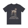 German Wirehaired Pointer Mom Shirt, Vintage Dog Sketch Tee, Dog Mom Gift