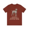 German Wirehaired Pointer Mom Shirt, Vintage Dog Sketch Tee, Dog Mom Gift