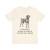 German Wirehaired Pointer Mom Shirt, Vintage Dog Sketch Tee, Dog Mom Gift