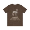 German Wirehaired Pointer Mom Shirt, Vintage Dog Sketch Tee, Dog Mom Gift