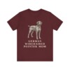 German Wirehaired Pointer Mom Shirt, Vintage Dog Sketch Tee, Dog Mom Gift