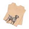 German Wirehaired Pointer Mom Shirt, Vintage Dog Sketch Tee, Dog Mom Gift