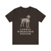 German Wirehaired Pointer Lover Shirt, Vintage Dog Sketch Tee, Dog Lover Gift