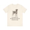 German Wirehaired Pointer Lover Shirt, Vintage Dog Sketch Tee, Dog Lover Gift