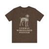 German Wirehaired Pointer Lover Shirt, Vintage Dog Sketch Tee, Dog Lover Gift