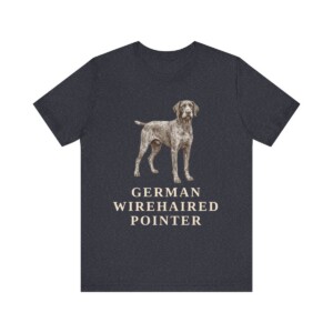 German Wirehaired Pointer Lover Shirt, Vintage Dog Sketch Tee, Dog Lover Gift German Wirehaired Pointer Lover Shirt, Vintage Dog Sketch Tee, Dog Lover Gift