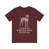 German Wirehaired Pointer Lover Shirt, Vintage Dog Sketch Tee, Dog Lover Gift
