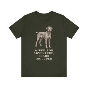 German Wirehaired Pointer Humor Shirt, Vintage Dog Sketch Tee, Dog Humor Gift German Wirehaired Pointer Humor Shirt, Vintage Dog Sketch Tee, Dog Humor Gift