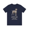 German Wirehaired Pointer Humor Shirt, Vintage Dog Sketch Tee, Dog Humor Gift