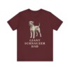 Giant Schnauzer Dad Shirt, Vintage Dog Sketch Tee, Dog Dad Gift Giant Schnauzer Dad Shirt, Vintage Dog Sketch Tee, Dog Dad Gift