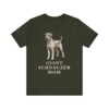 Giant Schnauzer Mom Shirt, Vintage Dog Sketch Tee, Dog Mom Gift