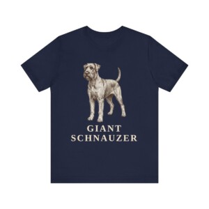 Giant Schnauzer Lover Shirt, Vintage Dog Sketch Tee, Dog Lover Gift