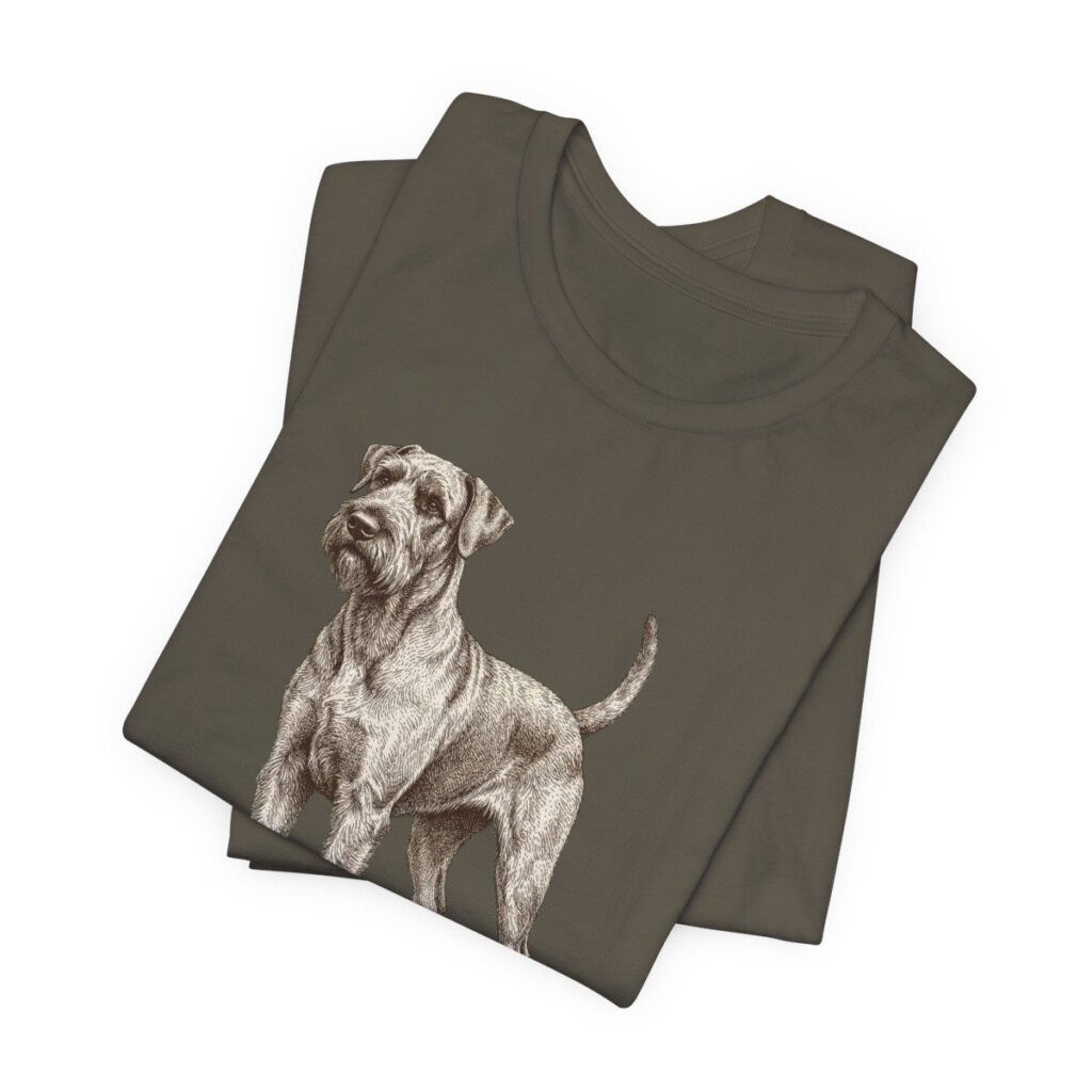 Giant Schnauzer Lover Shirt, Vintage Dog Sketch Tee, Dog Lover Gift