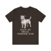 Glen of Imaal Terrier Dad Shirt, Vintage Dog Sketch Tee, Dog Dad Gift