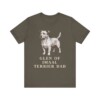 Glen of Imaal Terrier Dad Shirt, Vintage Dog Sketch Tee, Dog Dad Gift