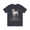 Glen of Imaal Terrier Dad Shirt, Vintage Dog Sketch Tee, Dog Dad Gift