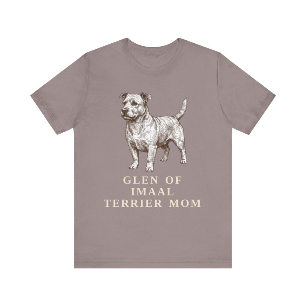 Glen of Imaal Terrier Mom Shirt, Vintage Dog Sketch Tee, Dog Mom Gift