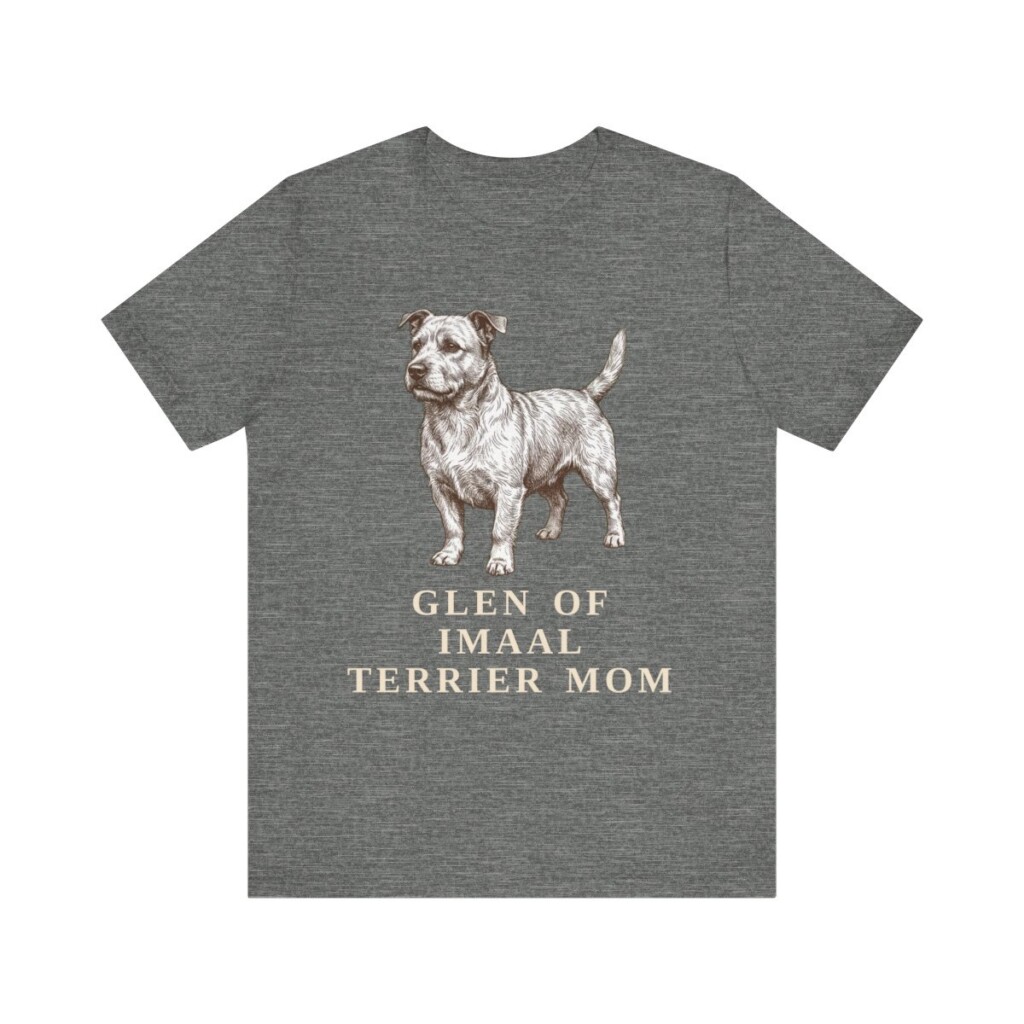 Glen of Imaal Terrier Mom Shirt, Vintage Dog Sketch Tee, Dog Mom Gift